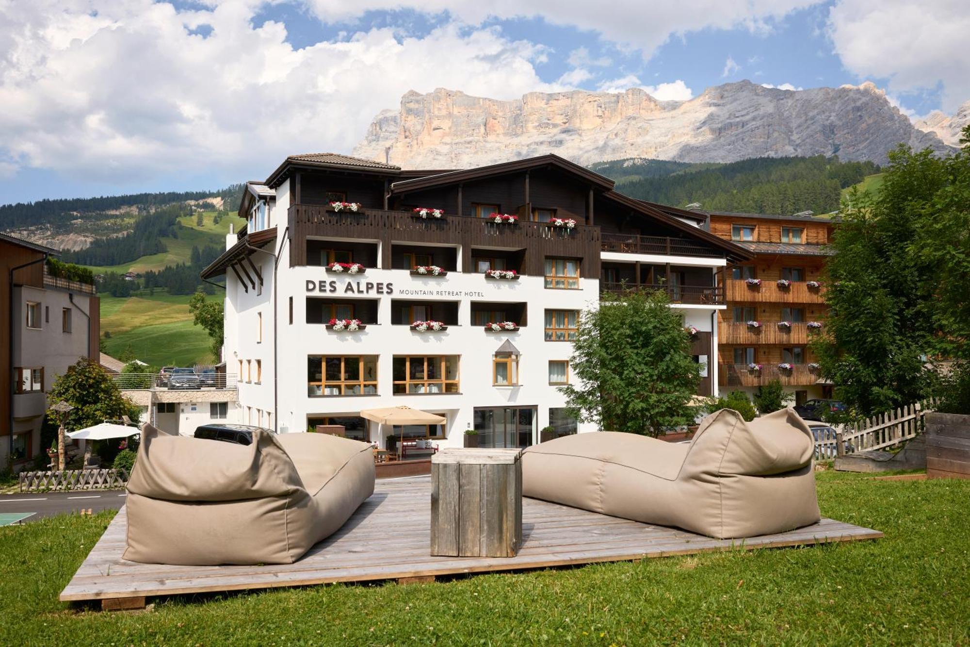 Hotel Des Alpes La Villa  Exterior foto